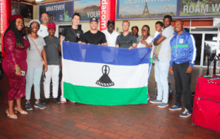 Lesotho Flag JLYB